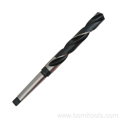 Morse Taper Drill Bits Black and White